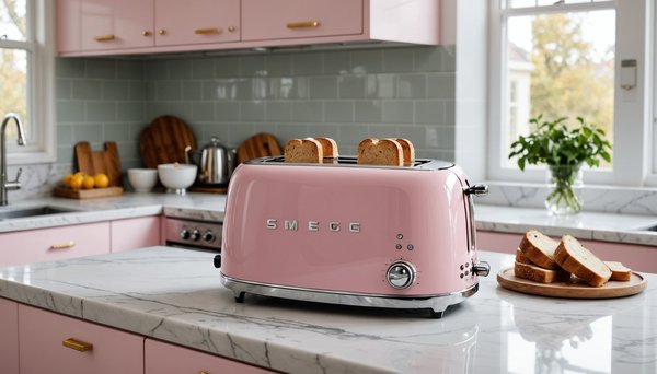 Découvrez les grille-pains smeg : design et fonctionnalité réunis